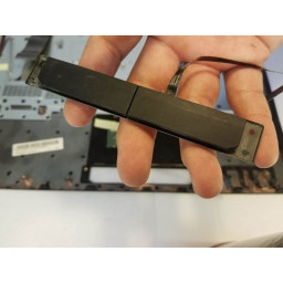 Замена кнопок гусеничной панели Asus ROG G74SX-DH73-3D